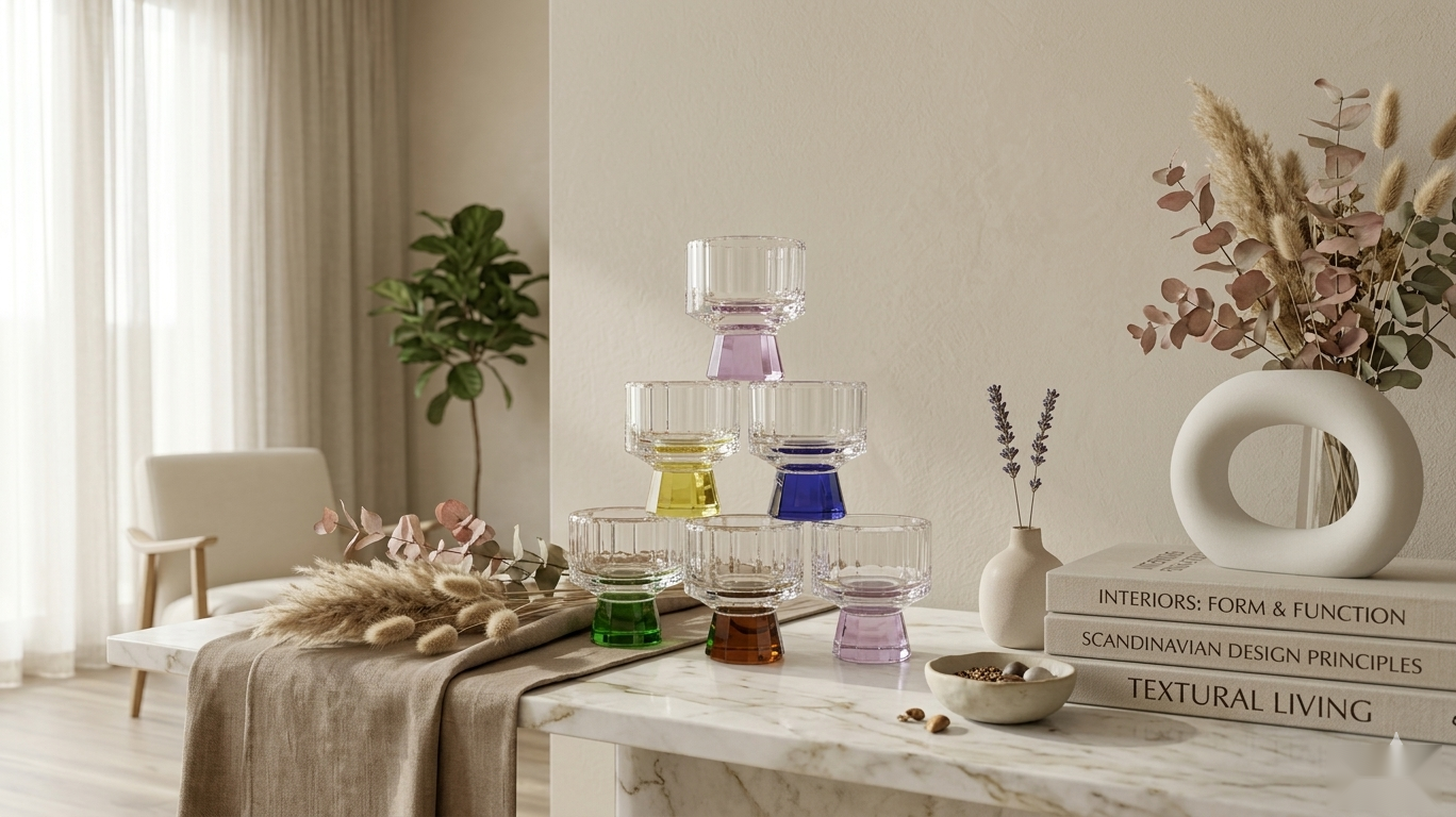 Prisma Lux Crystal glass set