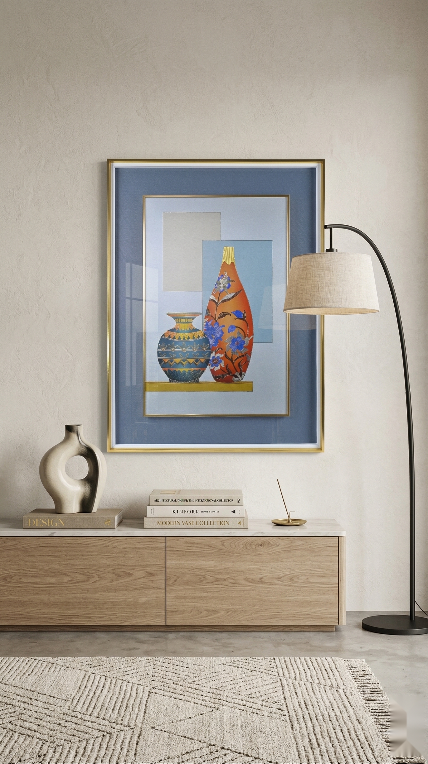 The Art Gallery Silhouette Wall Art