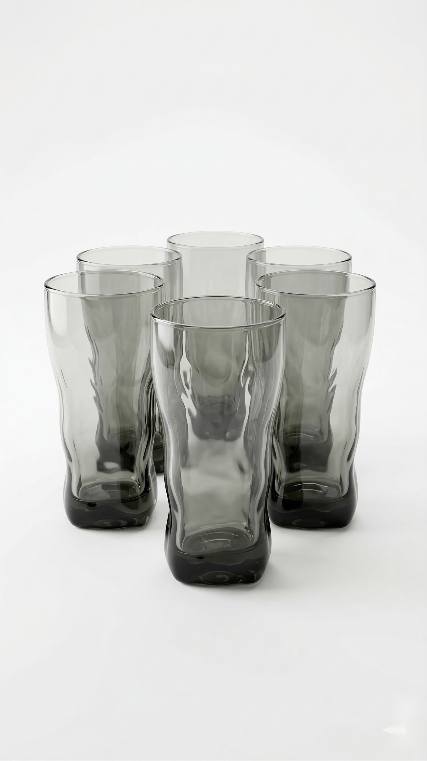 Charcoal Wave Glasses