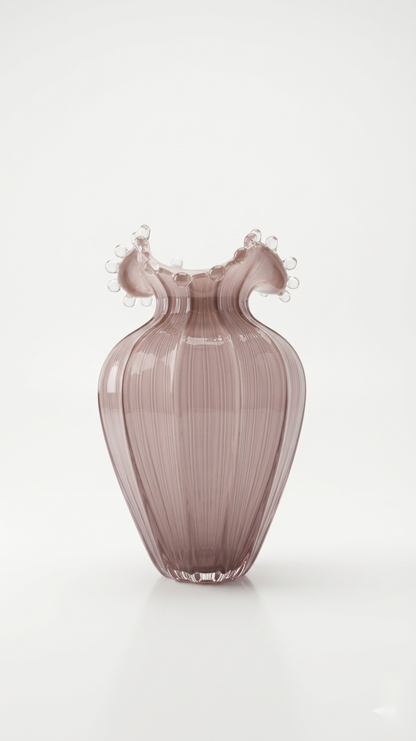 Rose Glass Vase