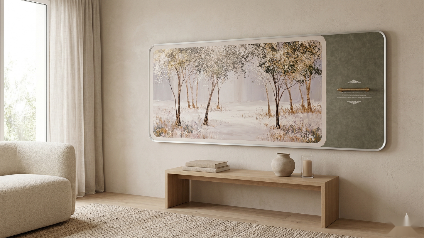 Misty Forest Wall Art