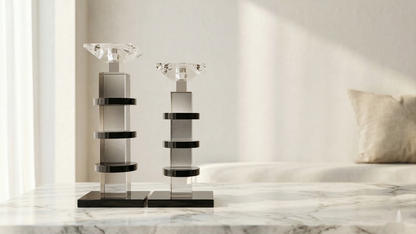 Ascendant Crystal Pillars