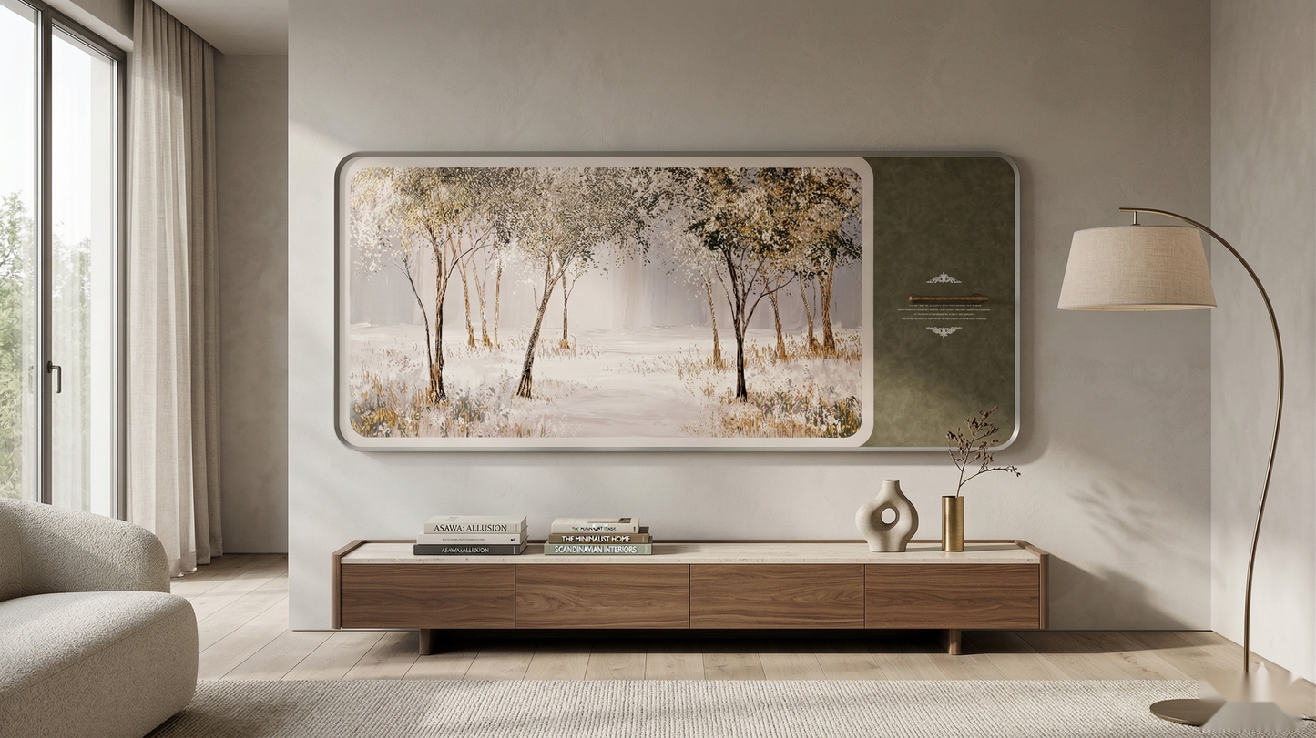 Misty Forest Wall Art