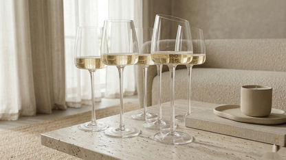 The Angular Champagne Flute