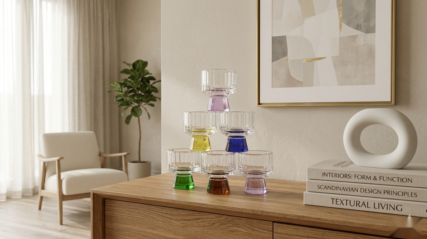 Prisma Lux Crystal glass set