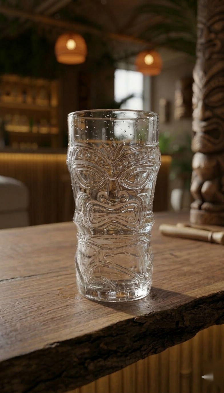 Tiki Highball Glasses set