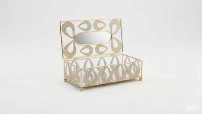 Oval Petal Tissue Box