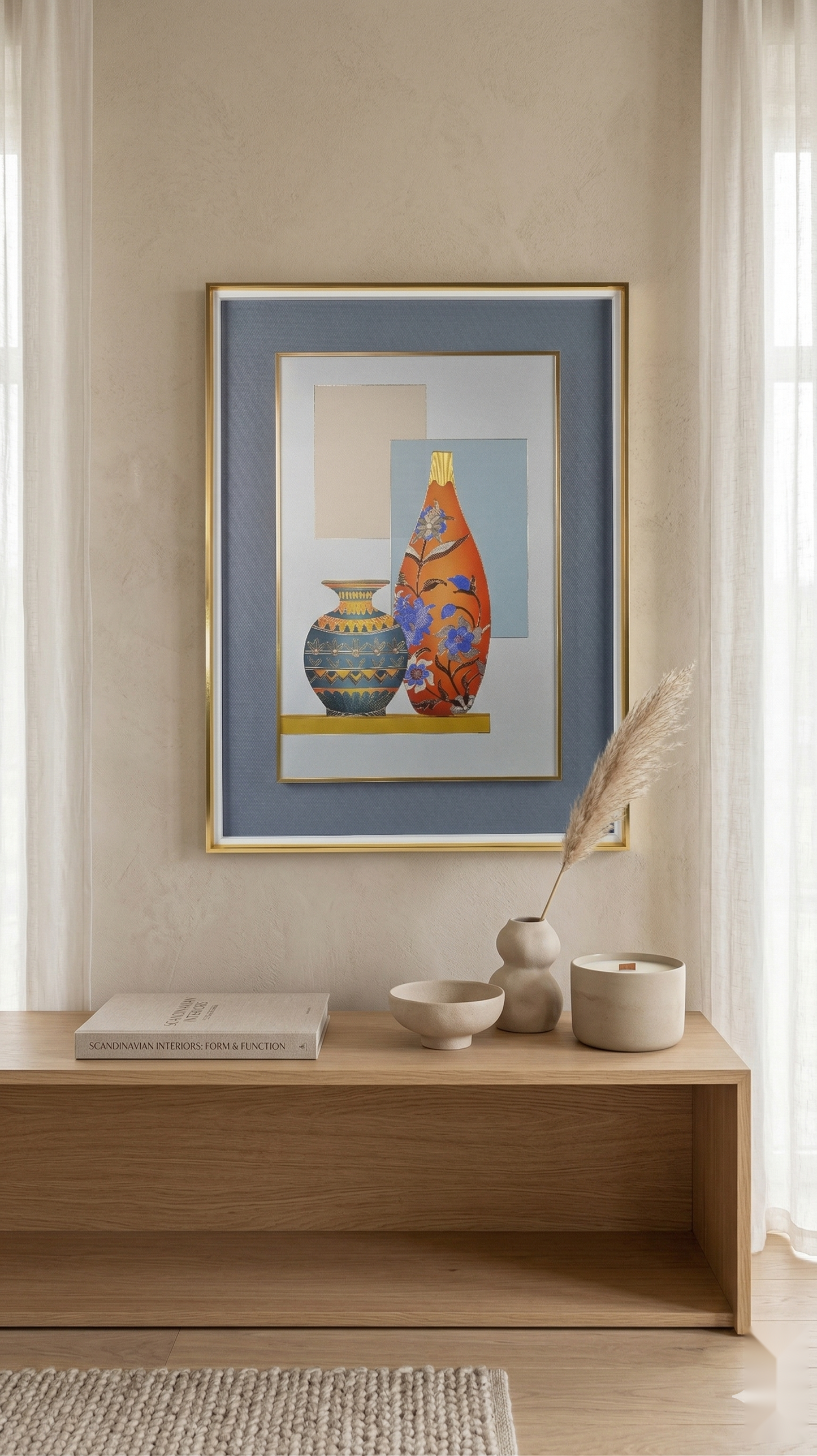 The Art Gallery Silhouette Wall Art