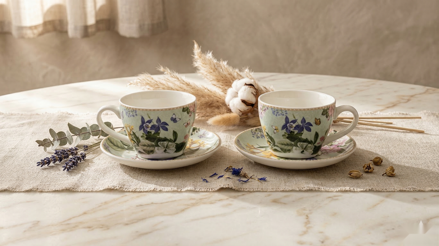 The Botanical Heritage Tea Set