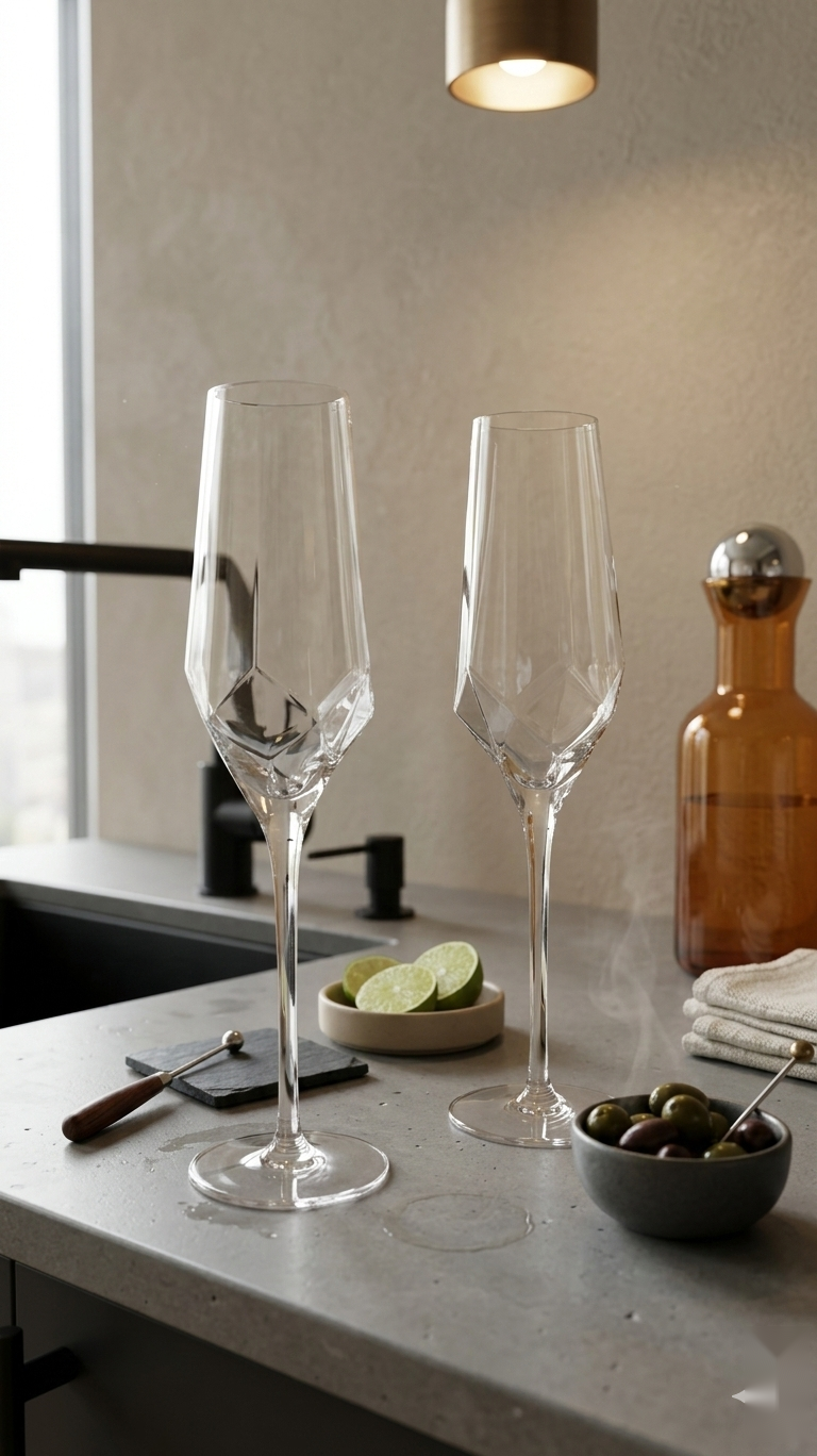 Soleil Champagne Flute Set
