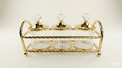 Fluted Canister Set