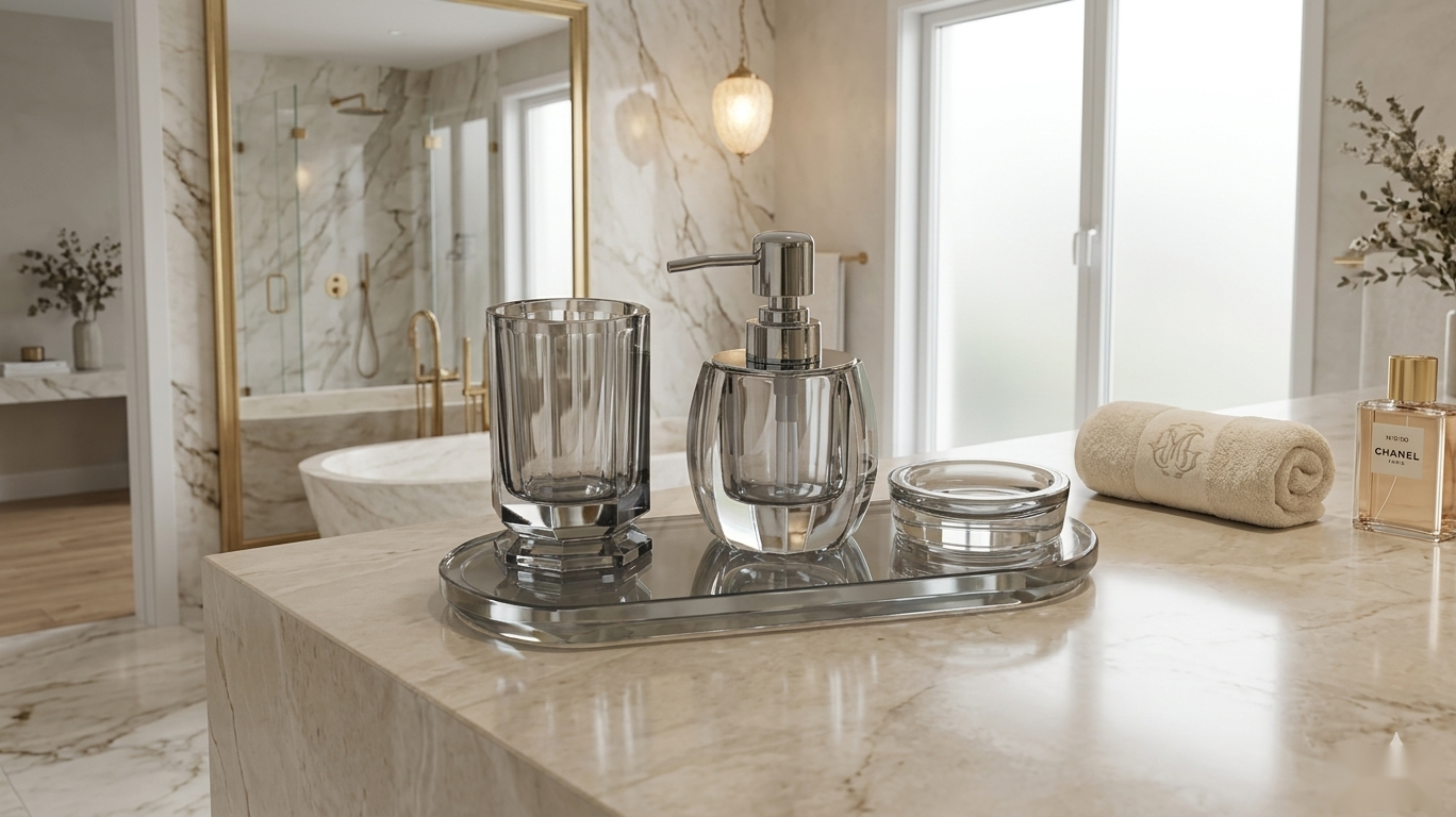 Heritage Crystal Bath Collection