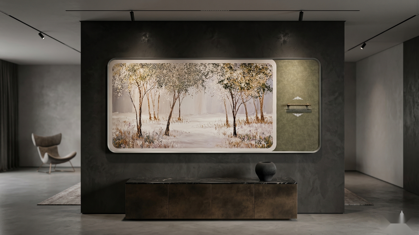 Misty Forest Wall Art