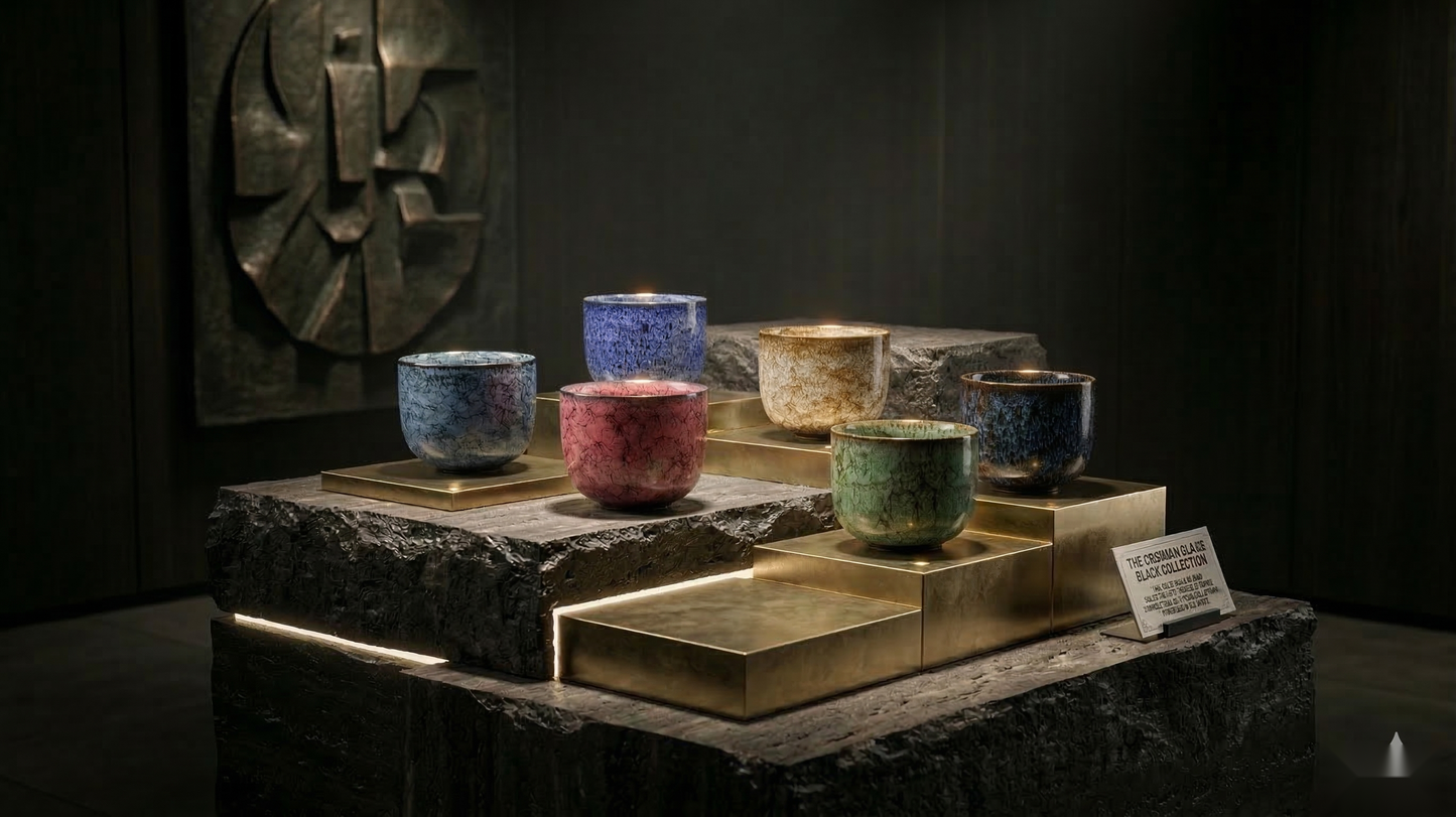 Zenith Spot Tea Bowls