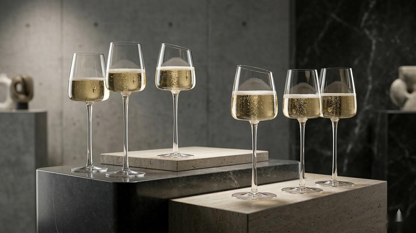 The Angular Champagne Flute