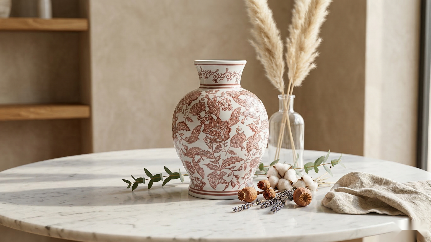 The Sienna Flora Vase