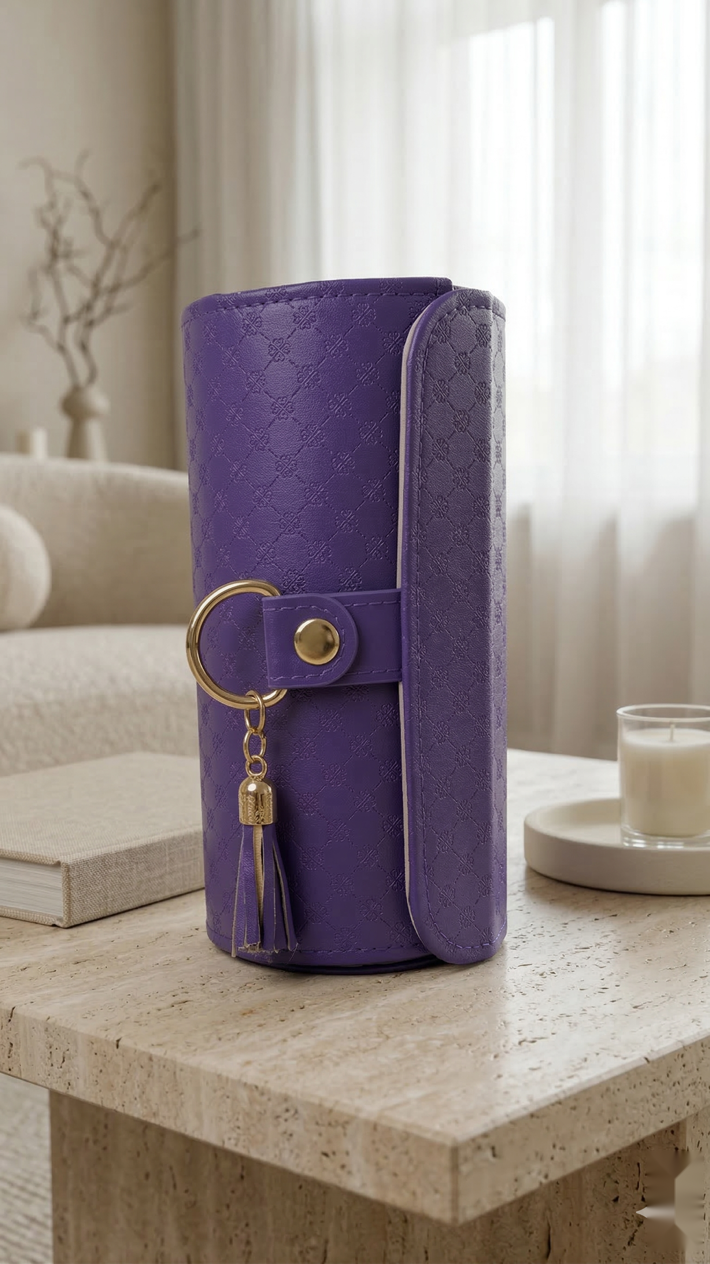 The Wanderlust Jewelry Roll