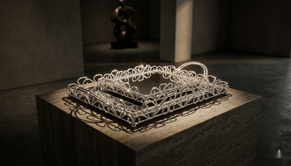 Versailles Mirror Tray Set