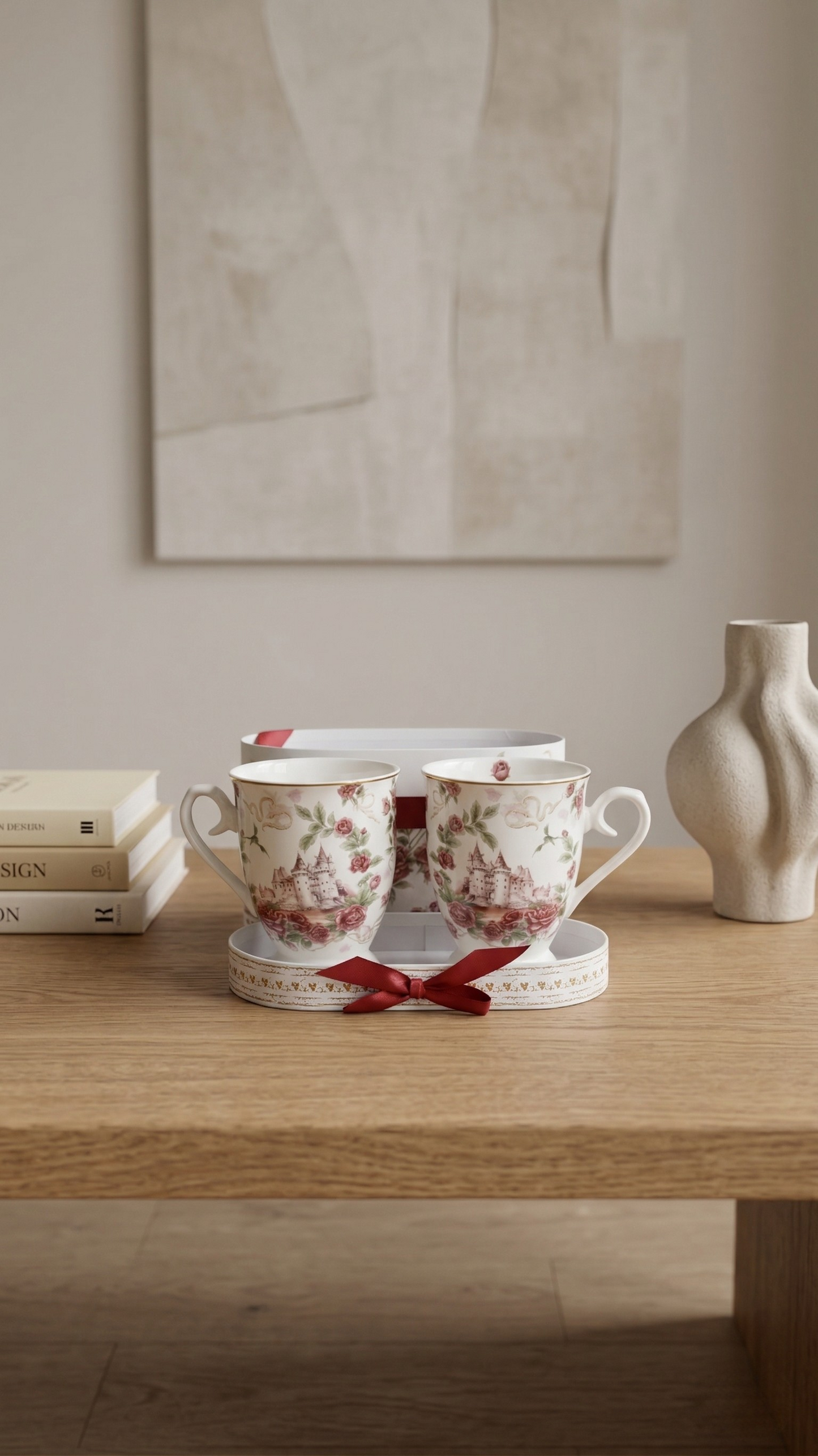 Rose Flora Mugs