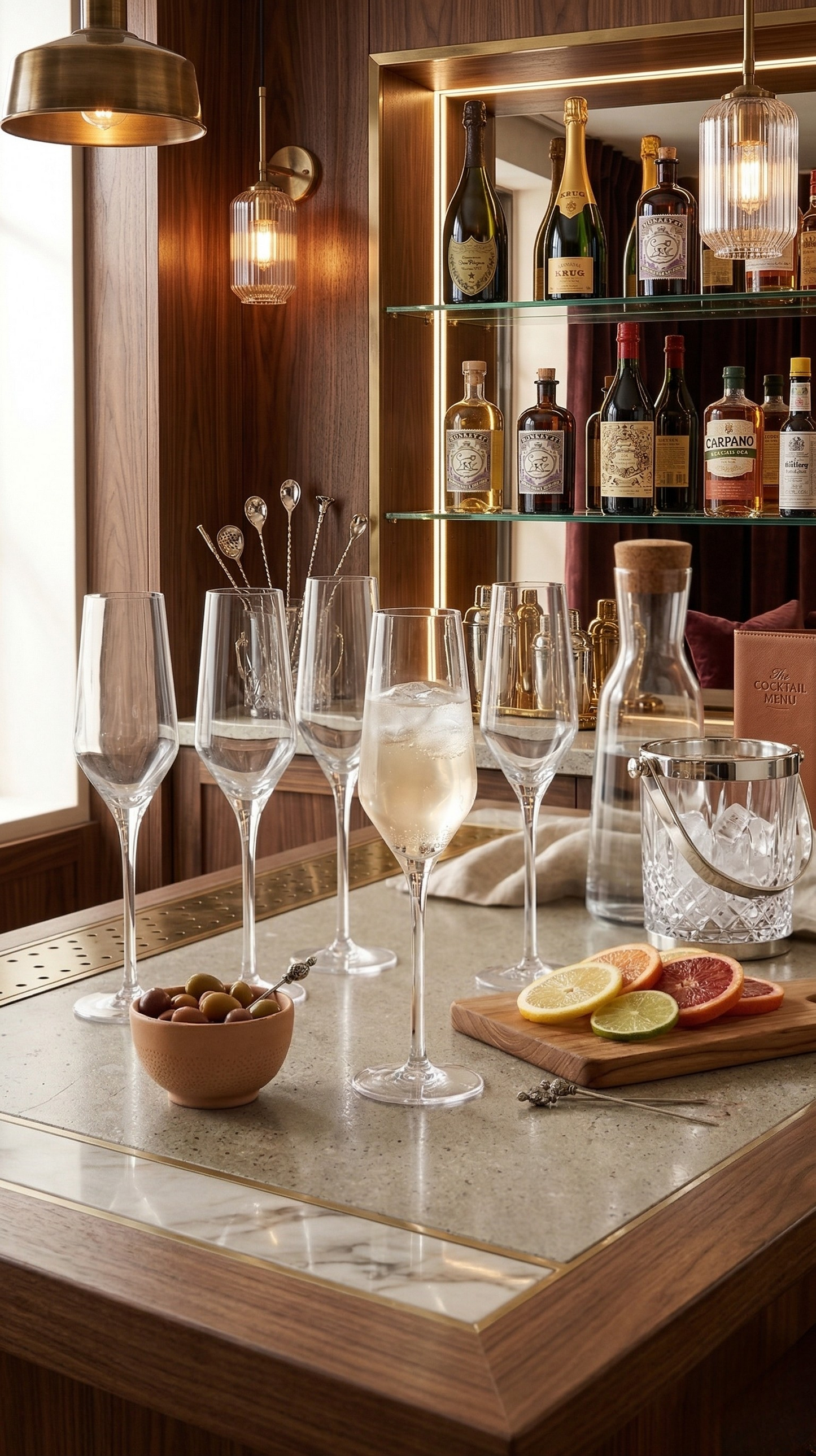 Soleil Champagne Flute Set