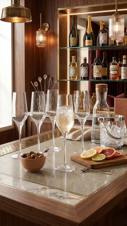 Soleil Champagne Flute Set
